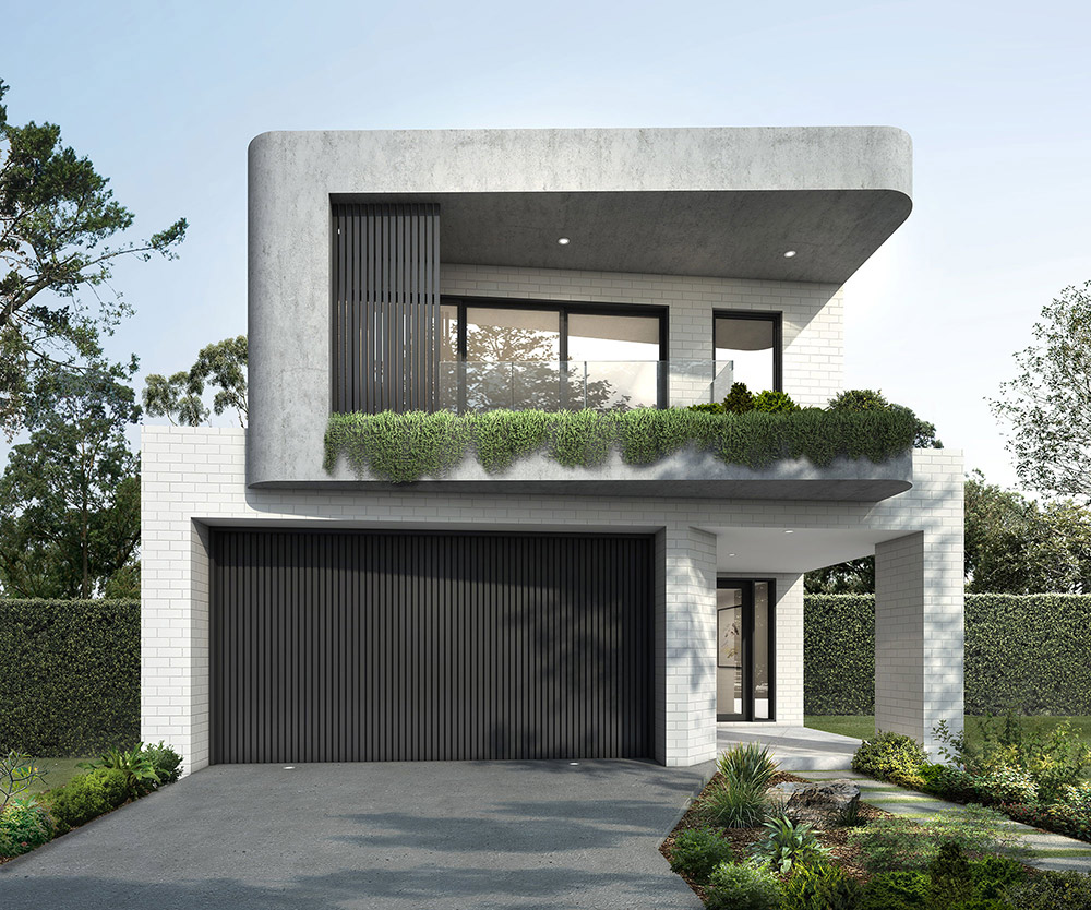 3d Home Facade 6561 Stella H Initital Facade 22696 2222 1013