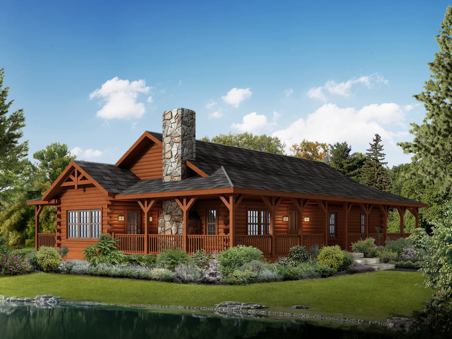 3 910 Liberty Log Cabin S2016 Fi 1