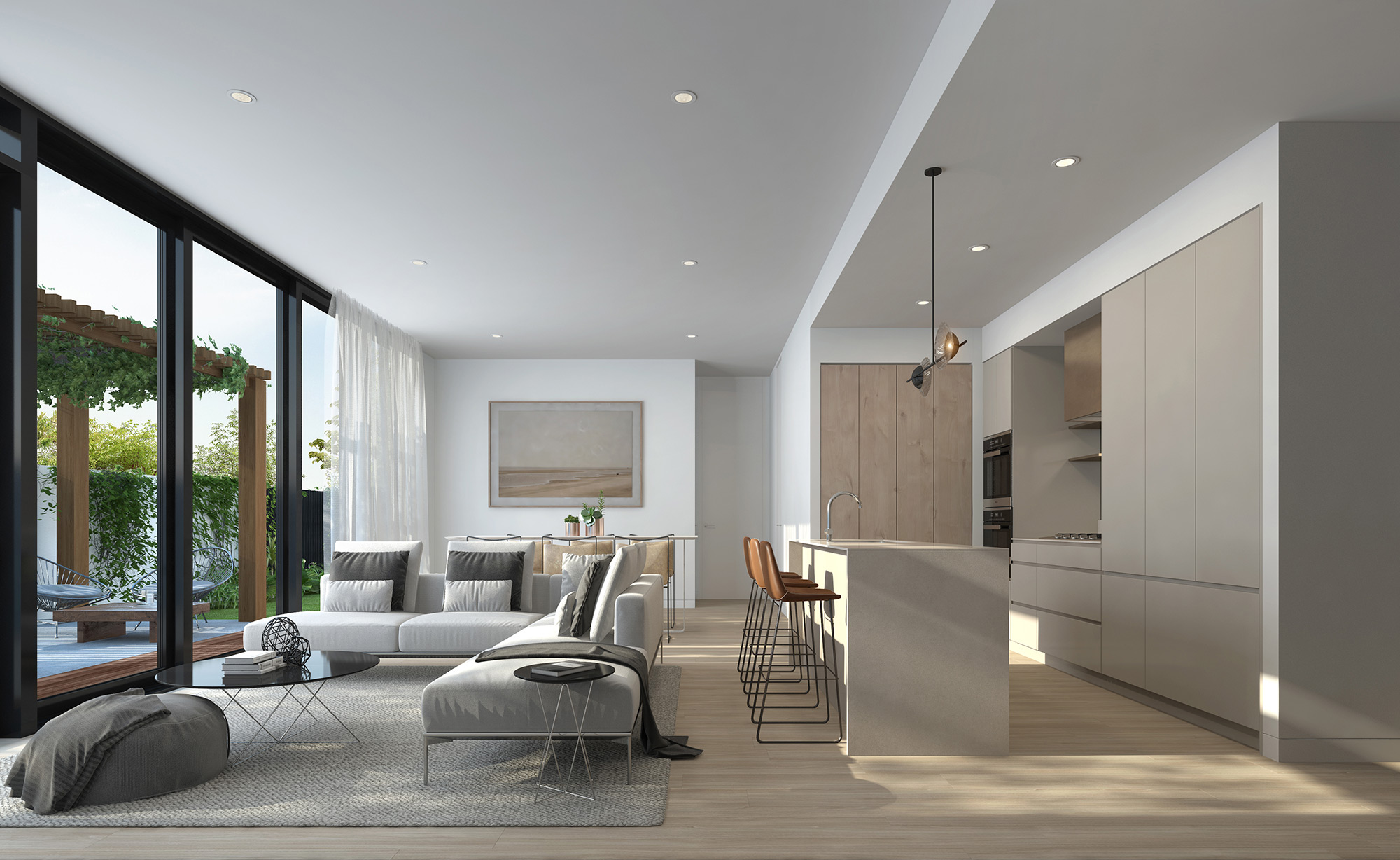 3d Rendering Kitchen Living Melbourne 1 6415 184 22223 G01 Cut 01