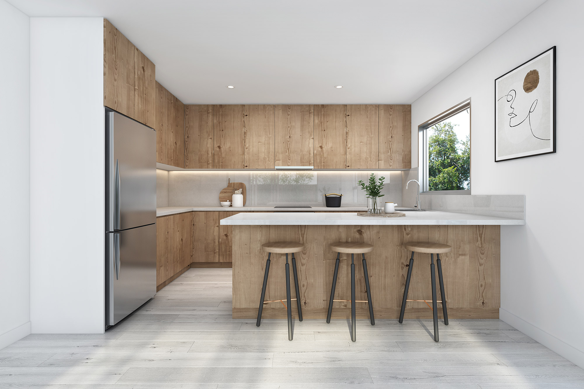 9183 4 Townhome Project Snz5706 Kitchen 1207